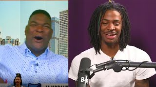 No Respect Ja Morant Says he Would COOK Michael Jordan 1v1! Memphis Grizzles ESPN First Take NBA