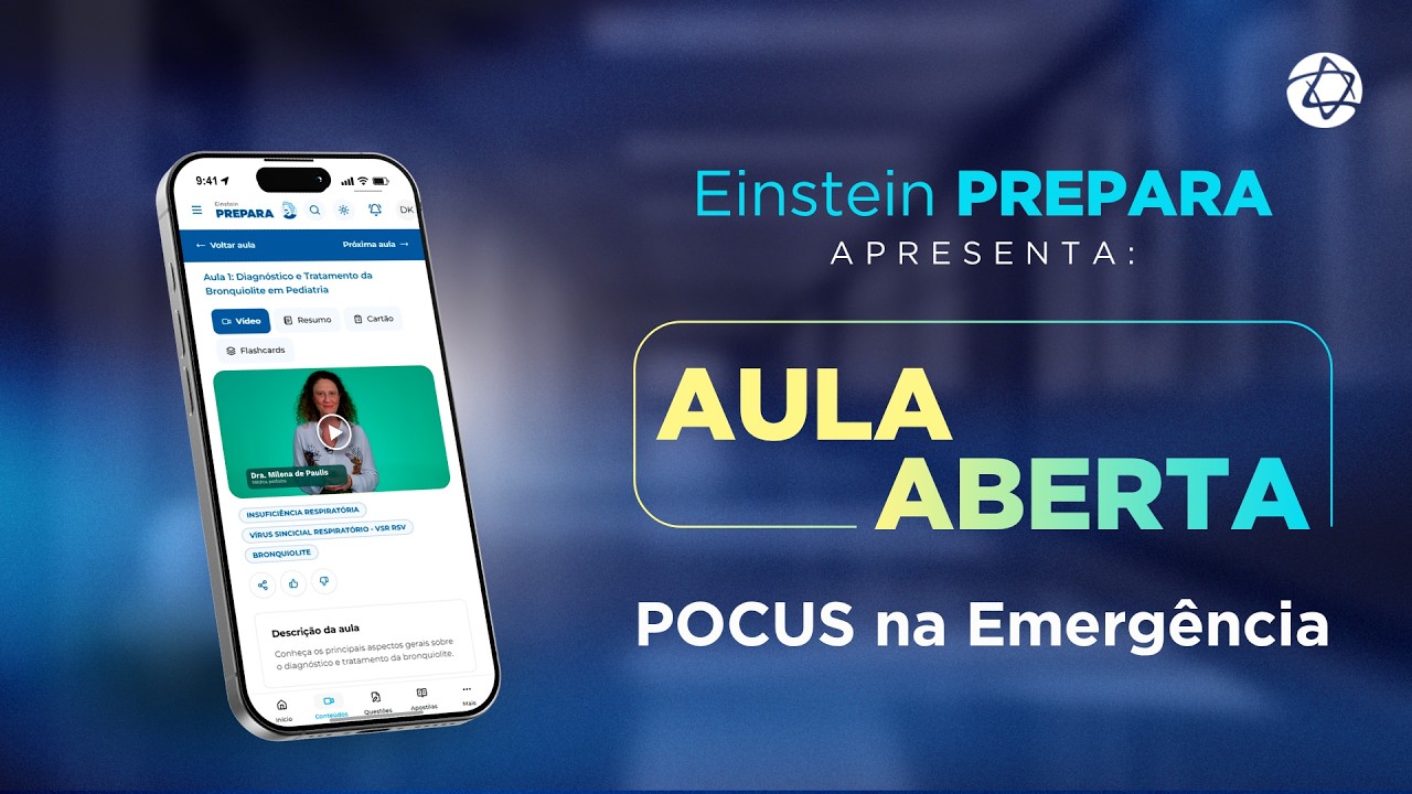 Aula aberta: POCUS na Emergência | Einstein Prepara