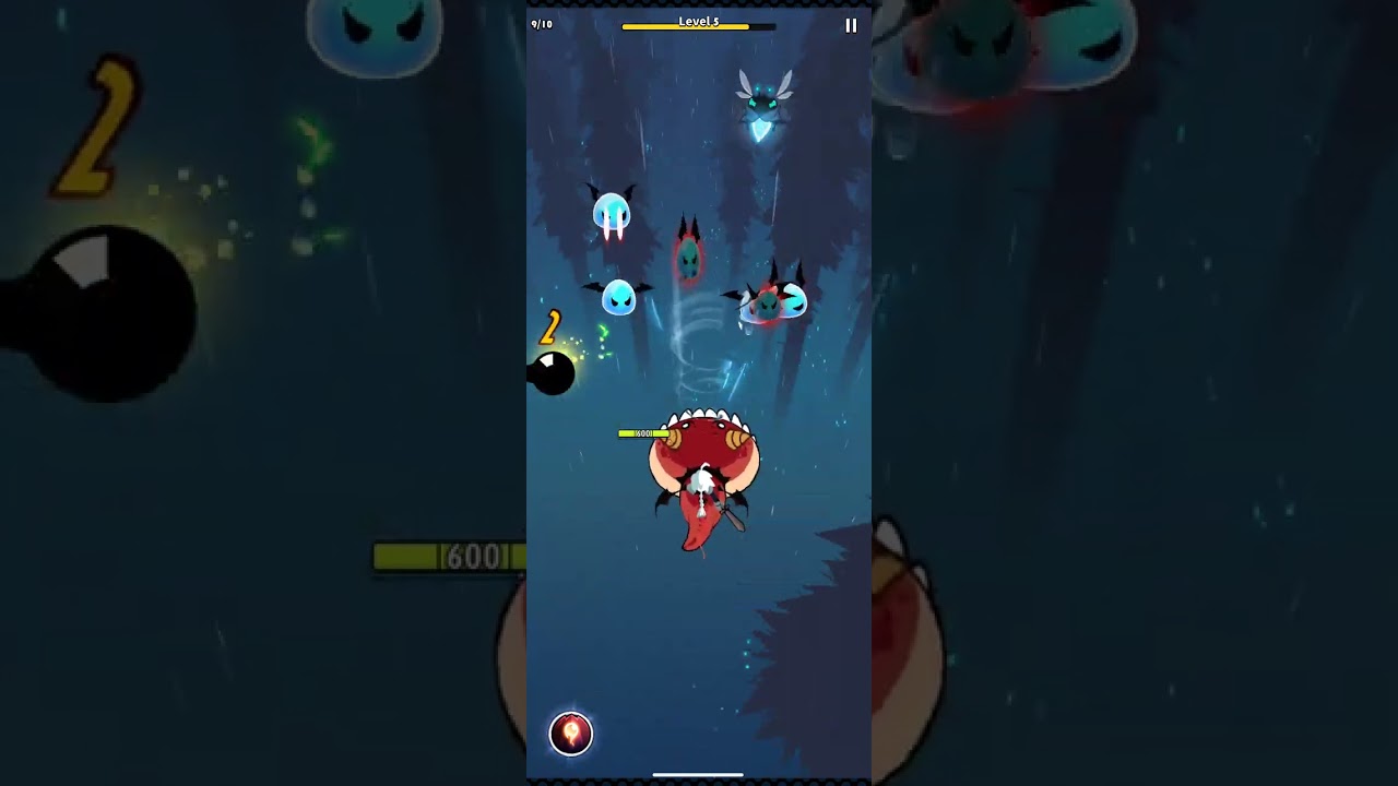 Dragon Pow Mobile Game Played on Rogphone 7 Ultimate Funny small Game 