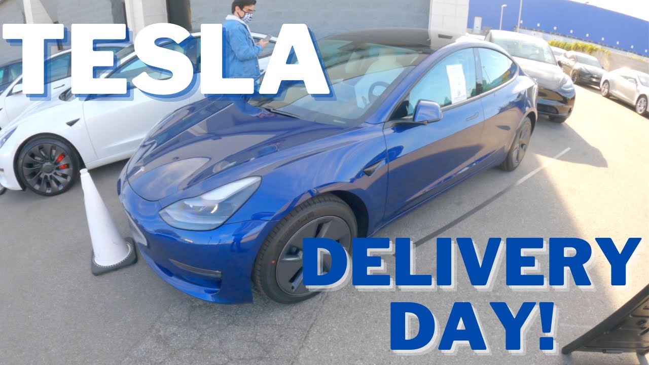 Tesla Model 3 Delivery Day: Picking Up My DREAM Car! - YouTube