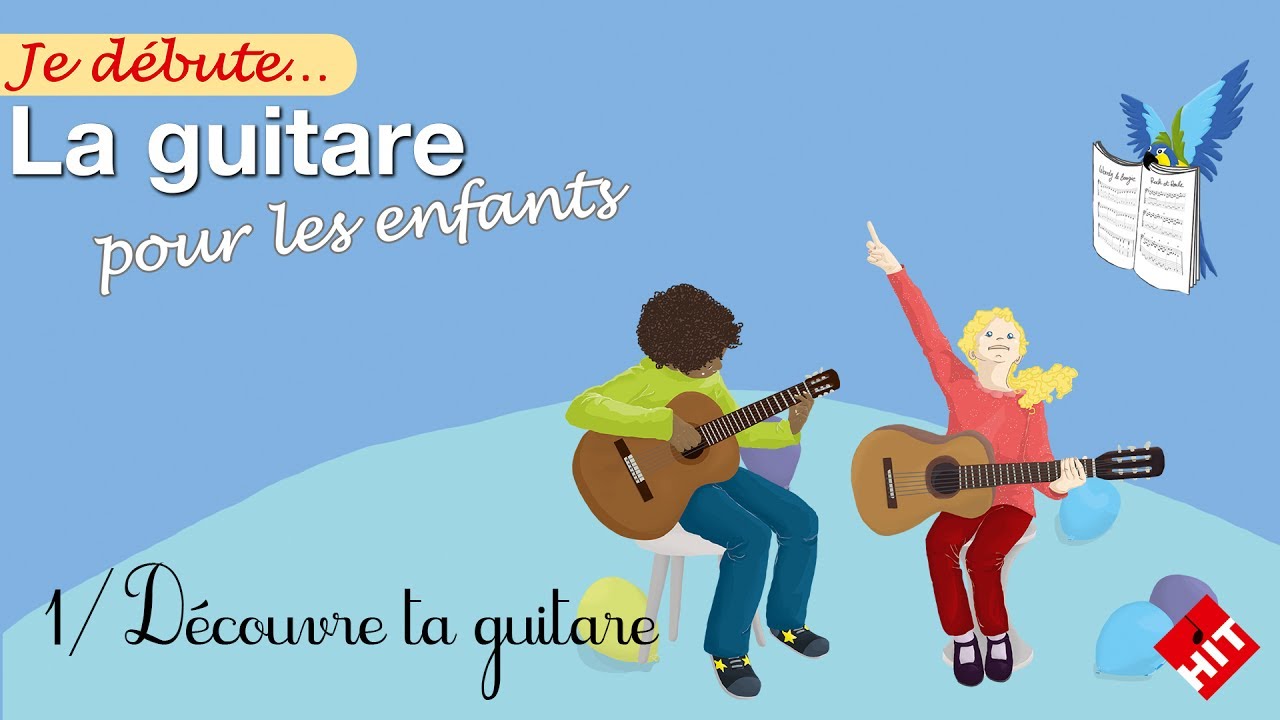 Je débute la guitare pour les enfants (A. Wallon) - vidéo 01