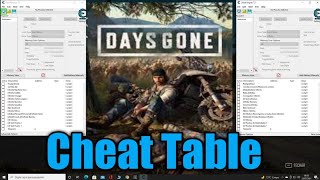 Days Gone Cheat Engine