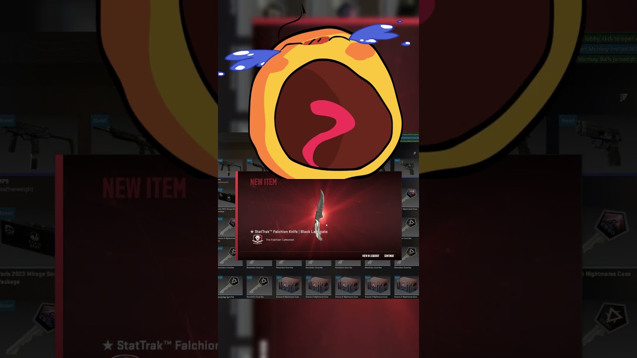 QUICK OPENING a KNIFE in cs2! 