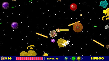 Blasteroids Game - Flash to HTML5 Conversion Complete!