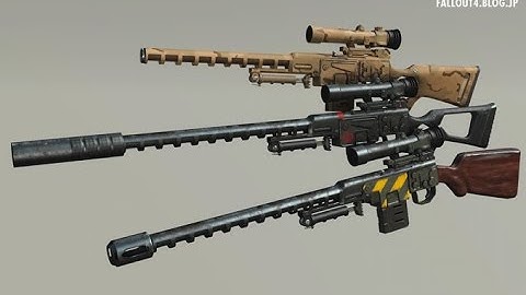 fallout4.blog.jp MOD Review - DKS-501 Sniper Rifle v1.4