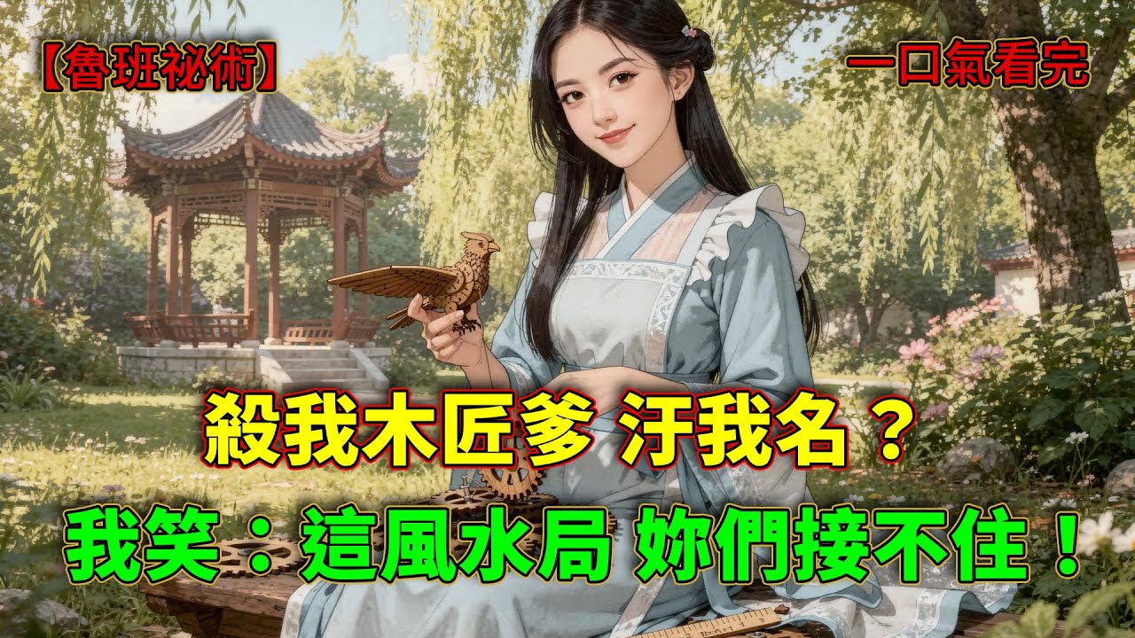 「寧惹活閻王，不惹魯班匠！」我爹替員外修八角亭慘死，我化身丫鬟潛入張府：看魯班女如何用一盆洗腳水，毀掉權貴一世榮華！