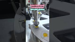 Rotary Turntable Coffee Powder Filling &amp; Sealing Machine