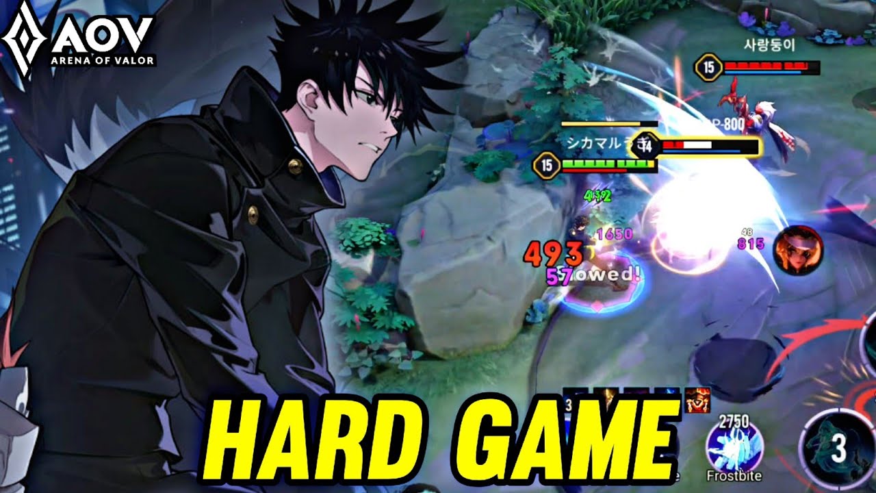 AOV : PAINE/MEGUMI GAMEPLAY | HARD GAME - ARENA OF VALOR LIÊNQUÂNMOBILE ROV