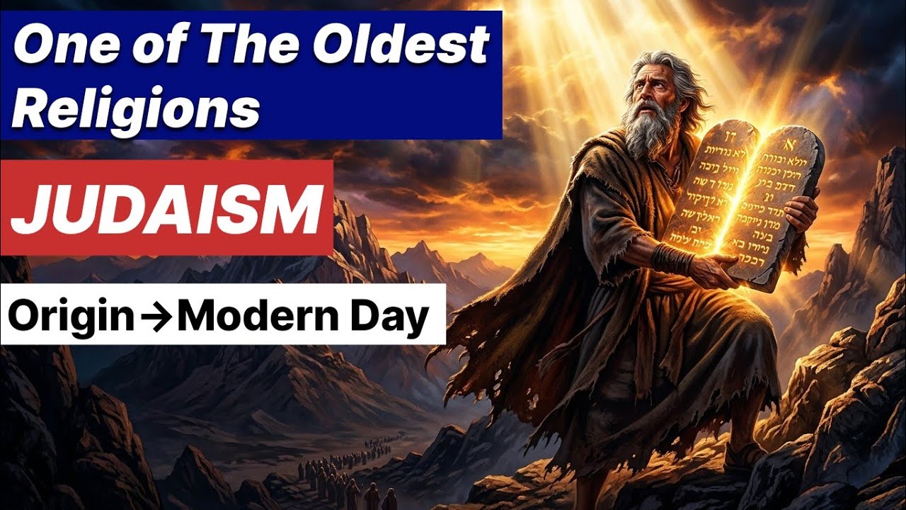 Judaism Explained Simply | From Origin to Modern Day | History, Beliefs ...