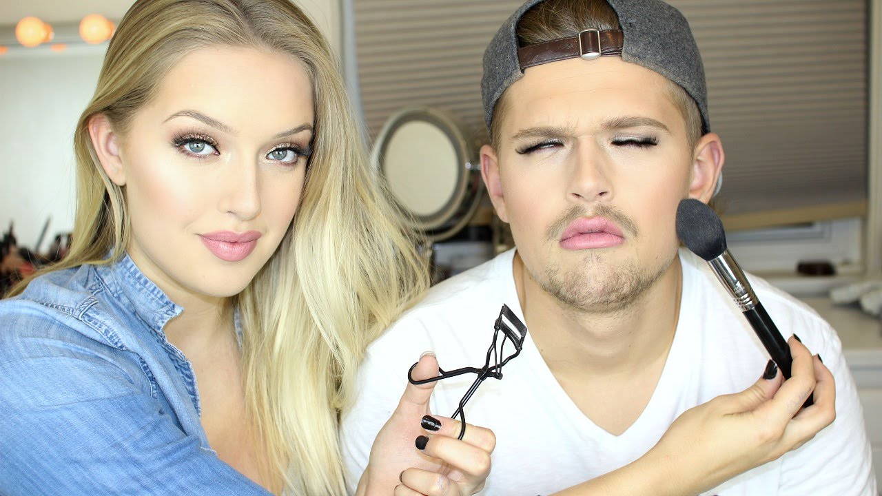 I DO MY BROTHERS MAKEUP TAG!