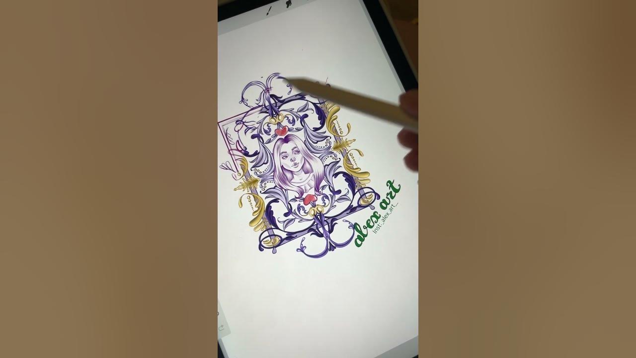 Скетч карты ️ - YouTube