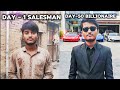 SALESMAN BILLIONAIRE ONLY 50 DAYS !😄 #roast #BILLIONAIRE #CHALLENGE #DAILY VLOGS #roast