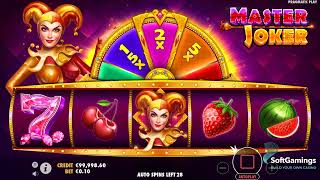Pragmatic Play - Master Joker - Gameplay Demo screenshot 3