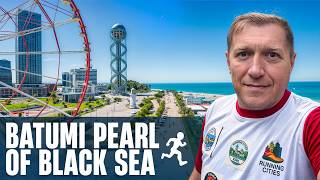 BATUMI, GEORGIA. Las Vegas of Black Sea | Running Cities Ep.12 🇬🇪 screenshot 2