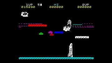Jetpac Advanced (2010) Walkthrough, ZX Spectrum