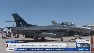 Sights and sounds from airshow at Holloman AFB