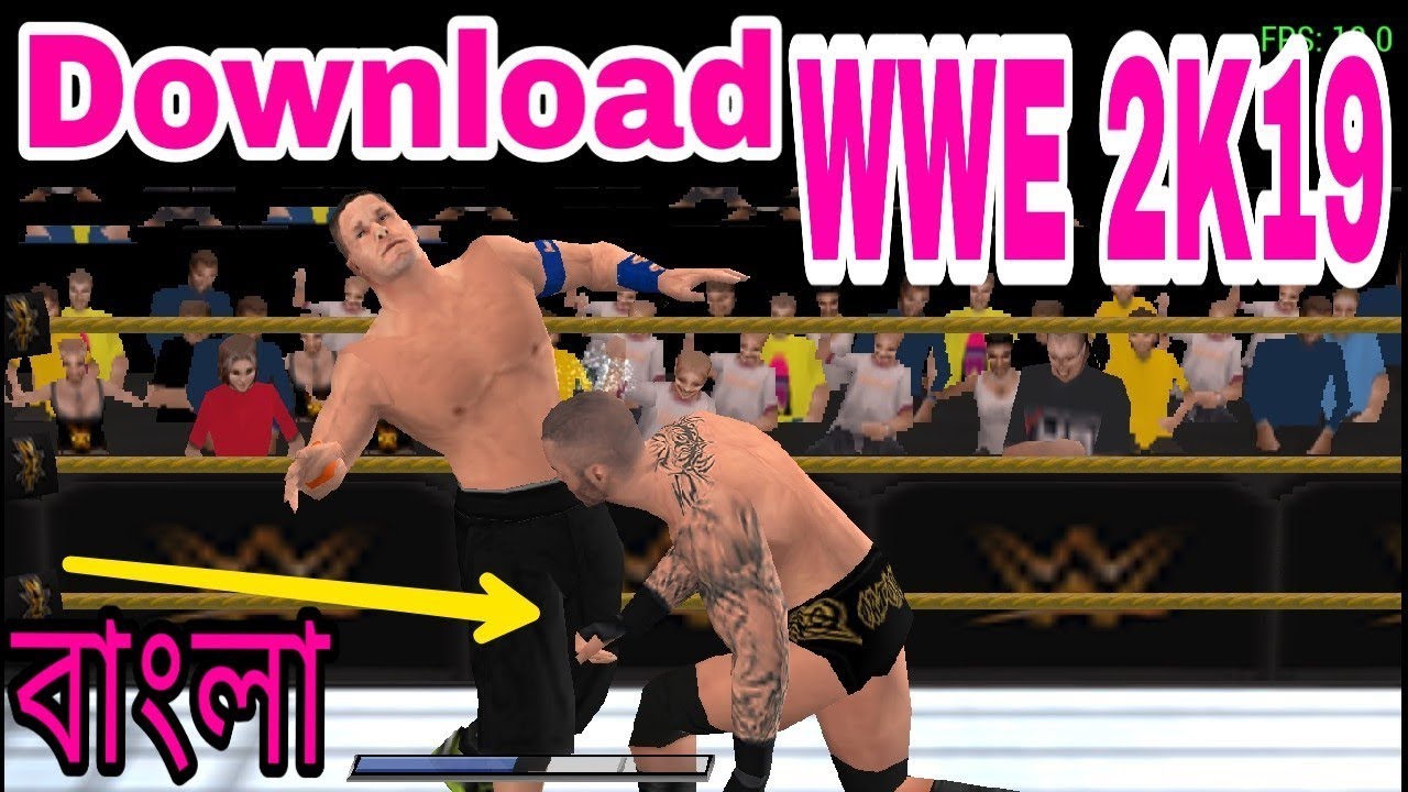 wwe 2k19 psp iso download