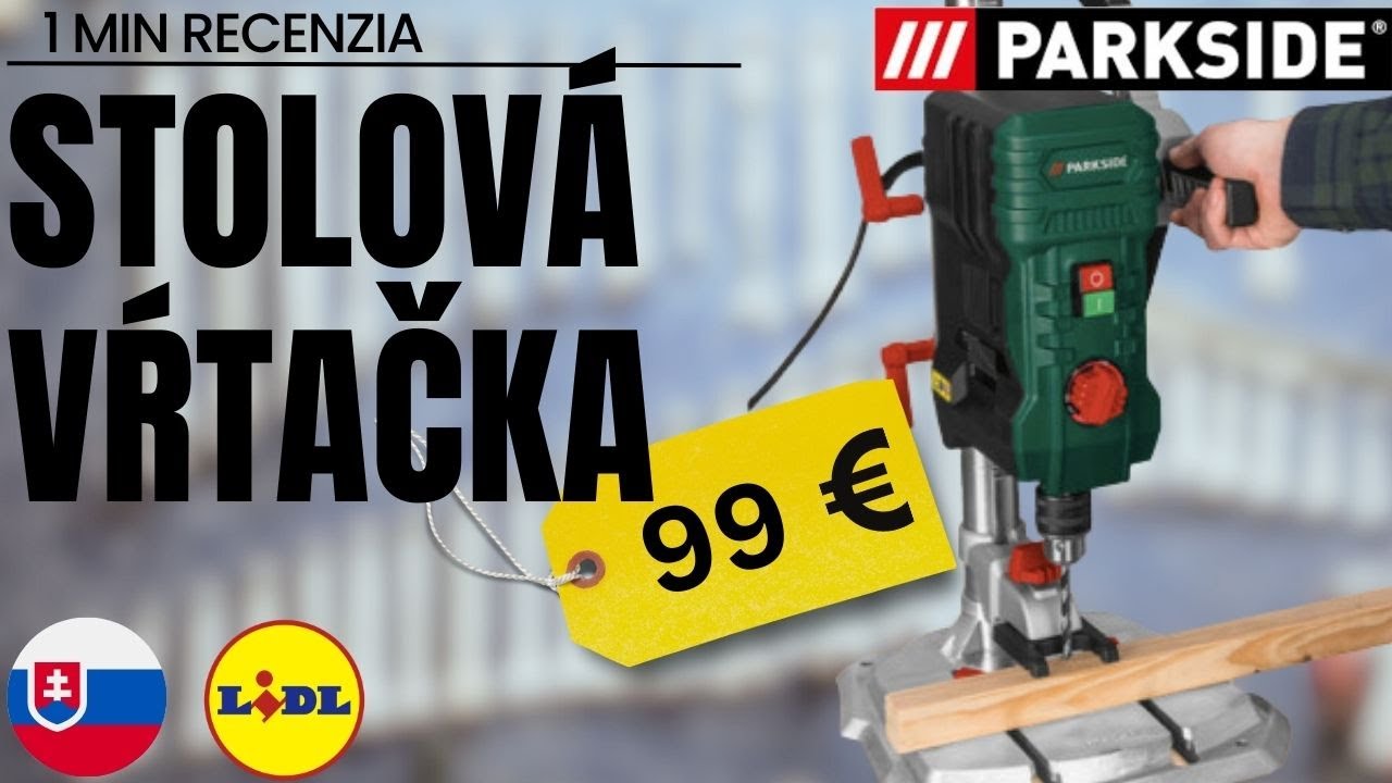 STOLOVÁ VŔTAČKA PARKSIDE PTBMOD 710 A1 SLOVAKIA SLOVENSKO SLOVENČINA LIDL