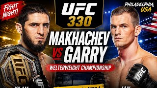 🔥 UFC 330 Highlights: Makhachev vs Garry | INSANE Fight Night in Philadelphia! 🥊#usa#ufc 
