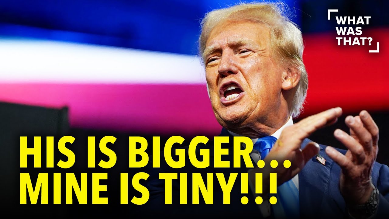 Trump OBSESSES over his Small MANHOOD in Closing Message