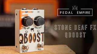 ギター stone deaf Q boost Ltd silver edition ギター stone deaf Q boost Ltd silver edition Q Boost Ltd