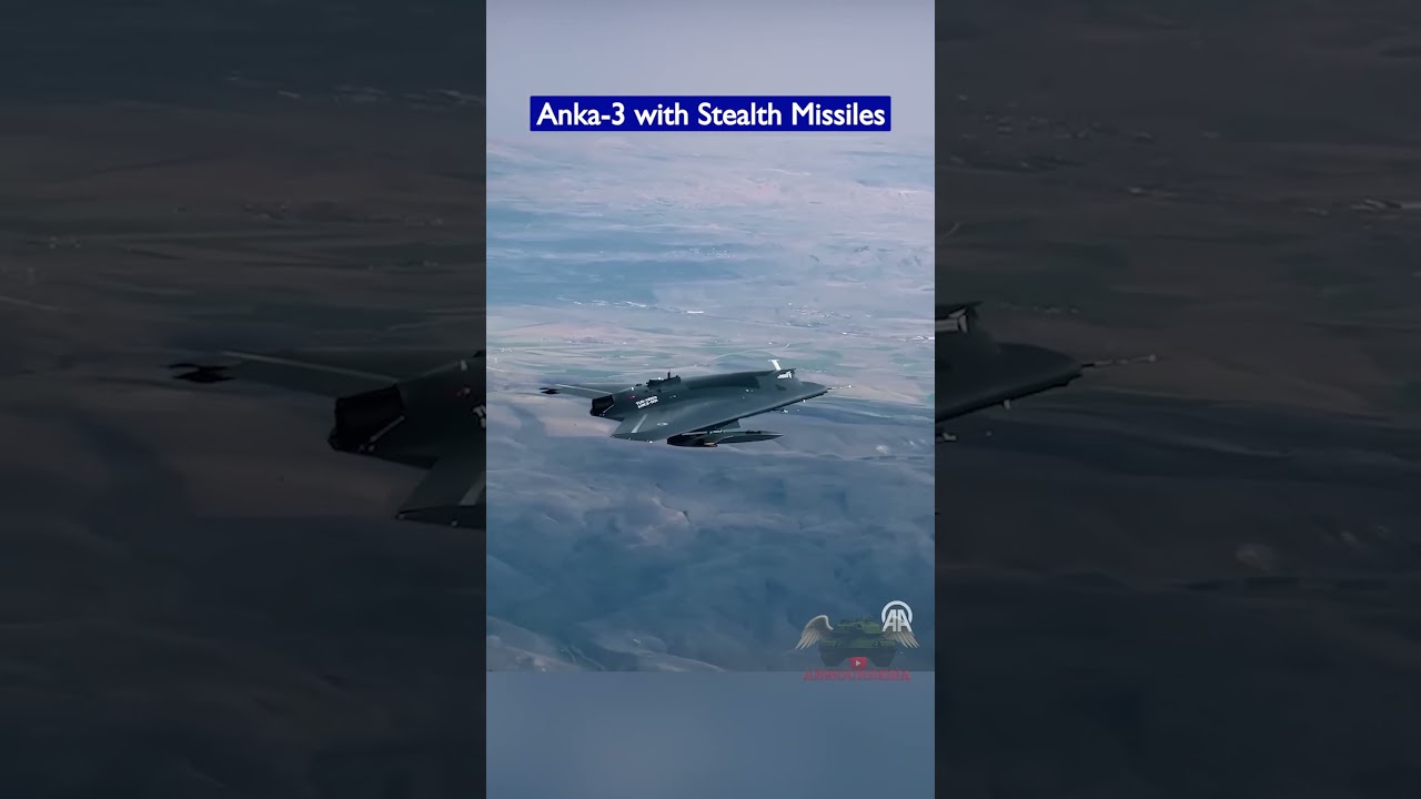 Turkey’s Anka-3 Carries Long-Range Cruise Missiles!