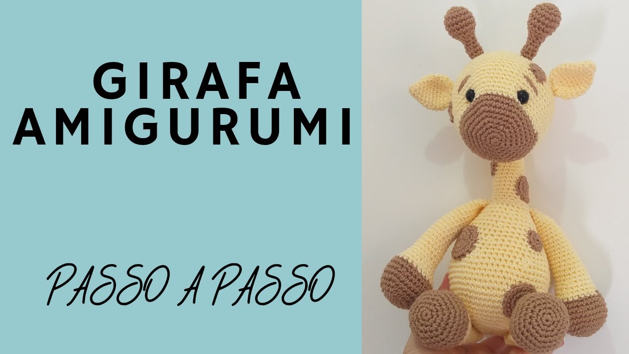 Girafinha amigurumi passo a passo