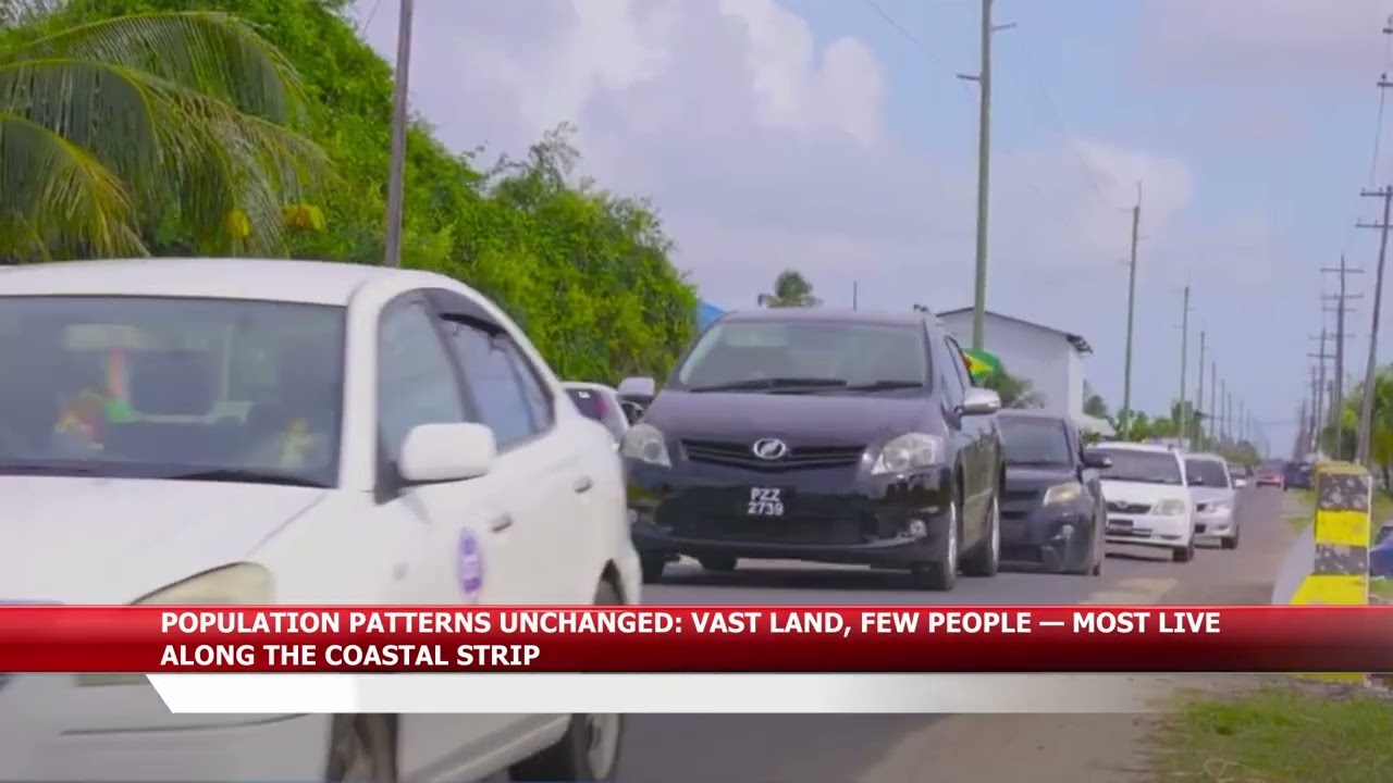 POPULATION PATTERNS UNCHANGED VAST LAND, FEW PEOPLE — MOST LIVE ALONG THE COASTAL STRIP