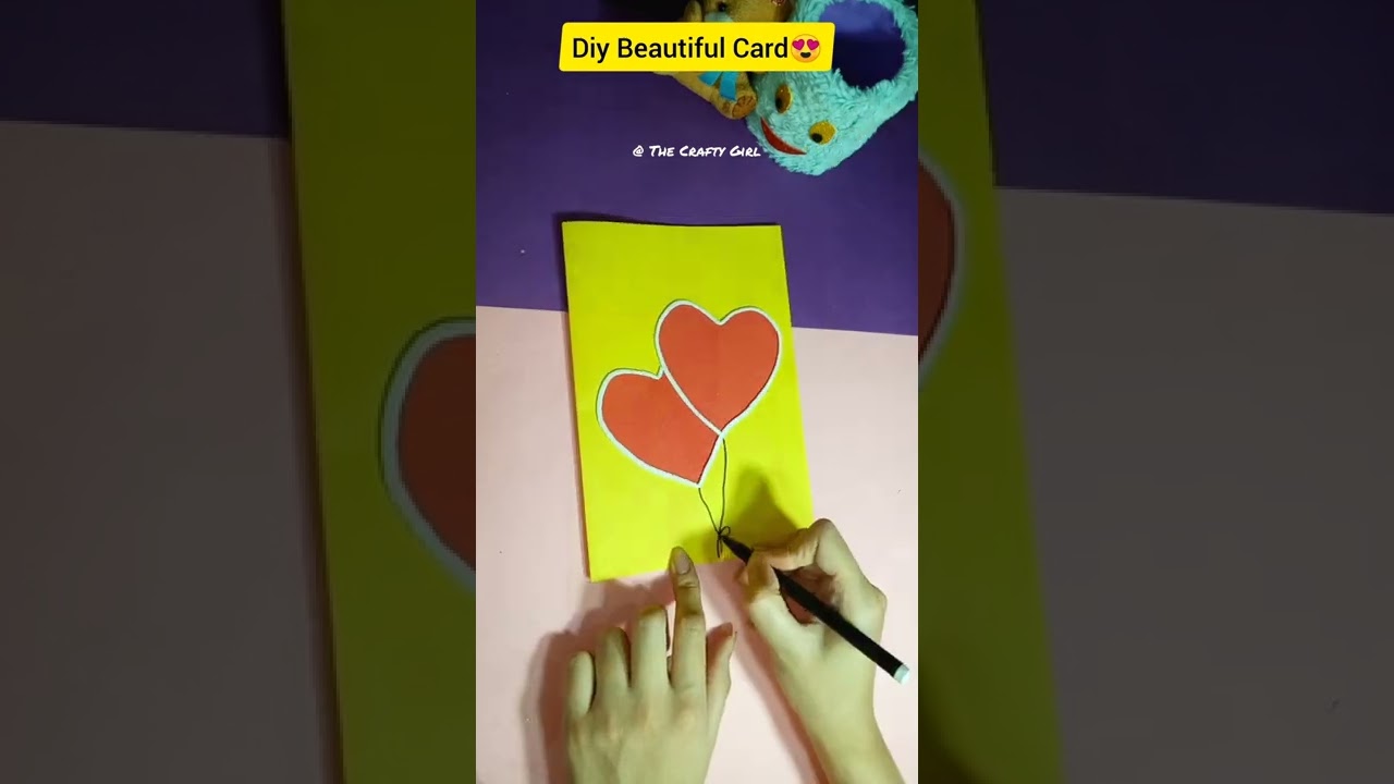 how-to-make-greeting-card-diy-card-youtube