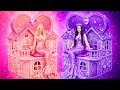 🧜♀️同じ人なのに別世界!? ライト vs ダーク マーメイド変身チャレンジ😱✨