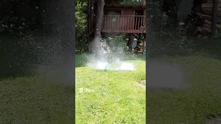 dry ice bomb explosion (very loud)