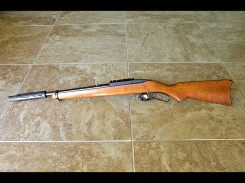 Ruger 96/22 Suppressed and Un-Suppressed with SWR Spectre II - YouTube