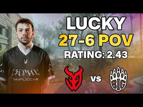 Lucky (27-6) 3DMAX vs BIG (Ancient) | IEM Melbourne 2025 | PRO POV