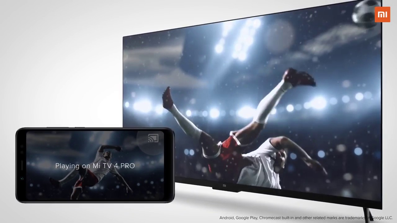 Mi LED TV 4 Pro PatchWall with Android TV YouTube