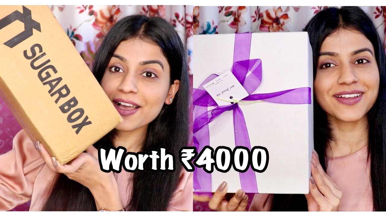 SUGARBOX UNBOXING & REVIEW | SUGARBOX PAPARAZZI EDITION 2018 | Nidhi Chaudhary