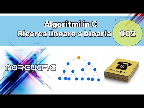 Algoritmi #002 - Ricerca lineare e binaria