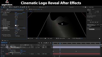 Adobe After Effects  easy Tutorial : how to make AWESOME Cinematic Logo Reveal Effect - 100% Free