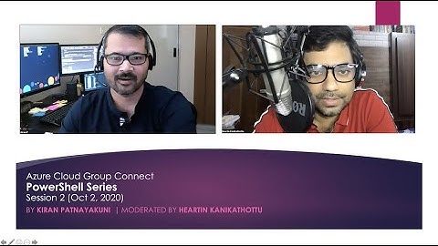 Azure PowerShell session 2 by Kiran Patnayakuni (Azure Series)