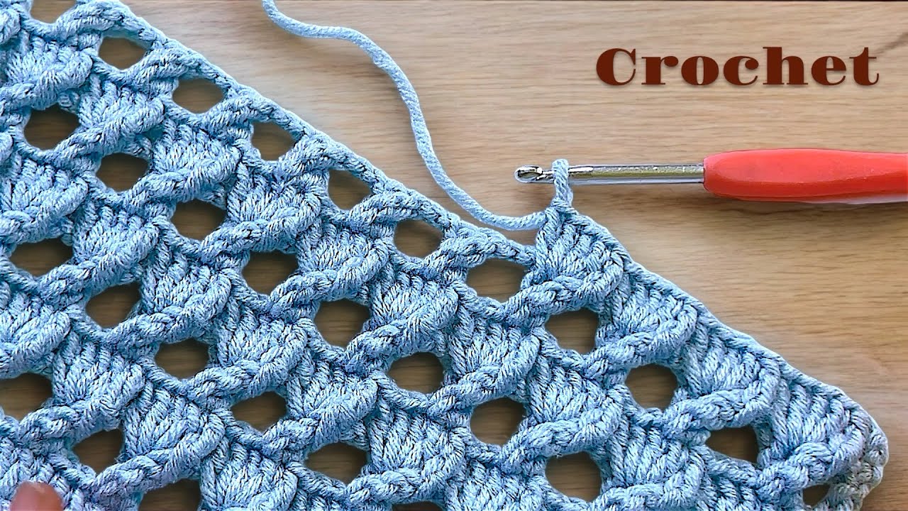 How To Crochet | VERY SLOWDEMONSTRATION | Single Crochet Stitch - YouTube