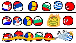 The World Is on Fire... (Countryballs)
