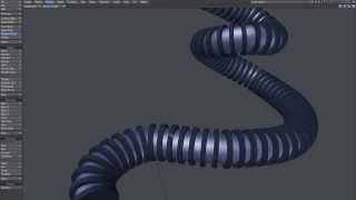 LightWave Model - Corrugated Hose #2