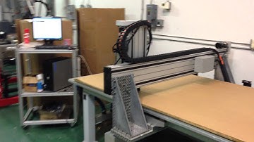 TechnoCNC Router LC Series 4896 Demo