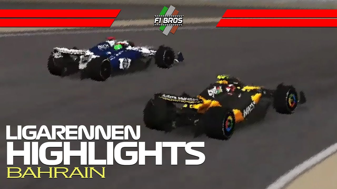 SAFETY CAR AUF ABWEGEN - LIGARENNEN BAHRAIN - S13 R3 | F1Bros League | rFactor2