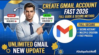 How to Create Gmail Account on Laptop or PC Step by Step 2026 #GmailAccount #ShafiqueTechWorld