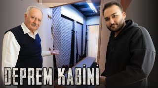 Evi̇ne Deprem Kabi̇ni̇ Yapan Adam 66 Ton