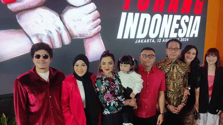 ATTA HALILINTAR, AUREL, AMEENA, ANANG & ASHANTY LAUNCING SINGLE TORANG INDONESIA BARENG BENNY LAOS