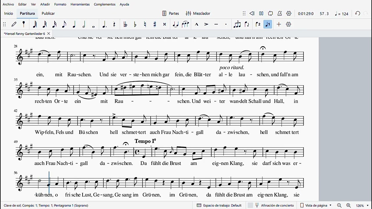 6  Im Wald   Soprano Gartenlieder