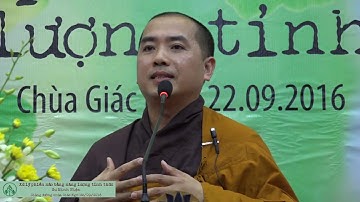 Sư Minh Niệm || Xử lý phiền não bằng năng lượng tỉnh thức || Chùa Giác Ngộ || 22.09.2016