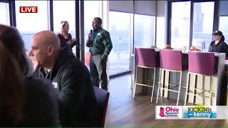 Kenny tours The Beacon