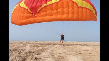 Paramotor training day 3 - Beach Kiting in Ras Al Khaimah, UAE